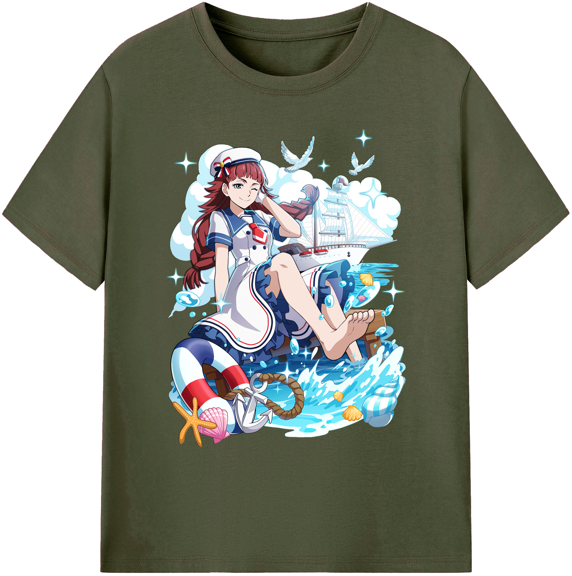 （画像用） 文豪ストレイドッグス Bungo Stray Dogs 綿100％ メンズ半袖Tシャツ｜肌触りやわらか＆通気性